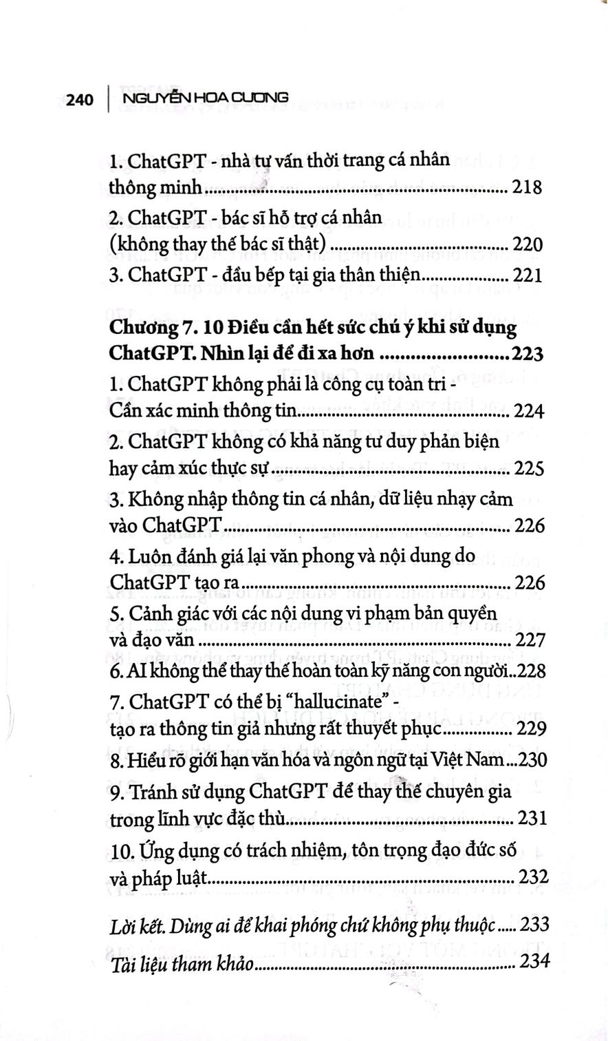 CHATGPT - KHAI PHÁ TRÍ TUỆ NHÂN TẠO TRONG KỶ NGUYÊN SỐ